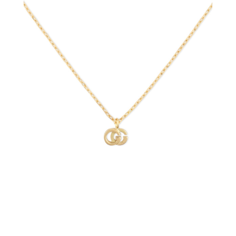 Gucci Running Necklace in Yellow Gold